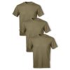 Men's 3 Pack - USA Poly/Cotton Military Tee