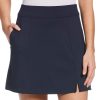 Women's 17" Opti-Dri Solid Golf Skort With Stretch Fabric and TrueSculpt Slimming Technology