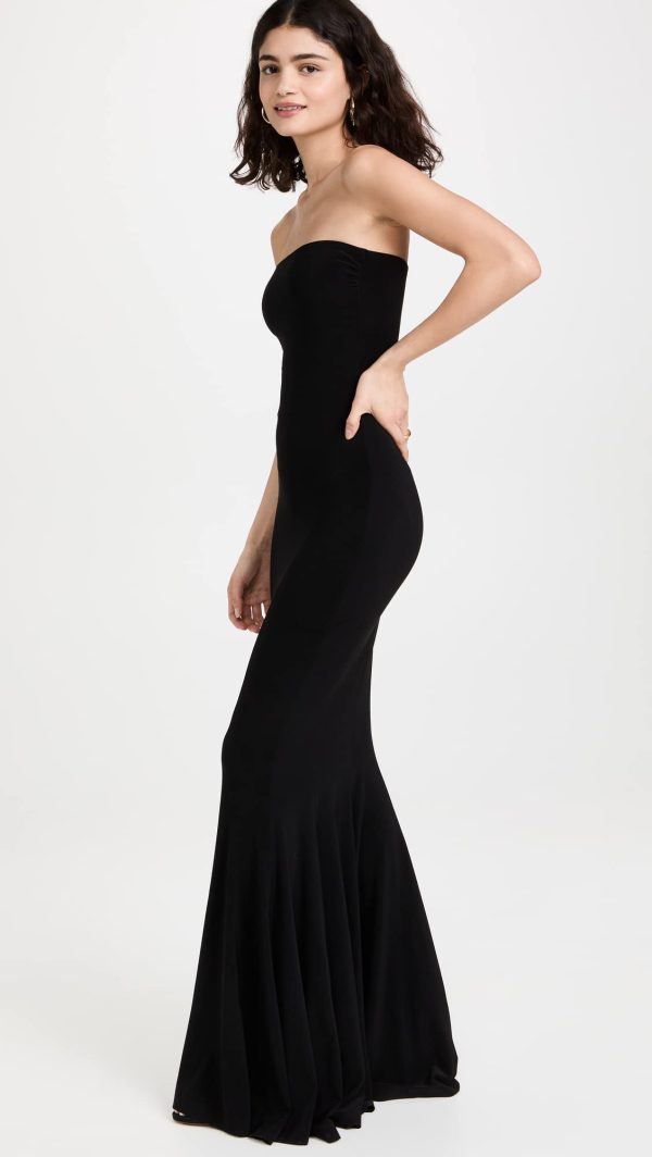 Women's Strapless Fishtail Gown