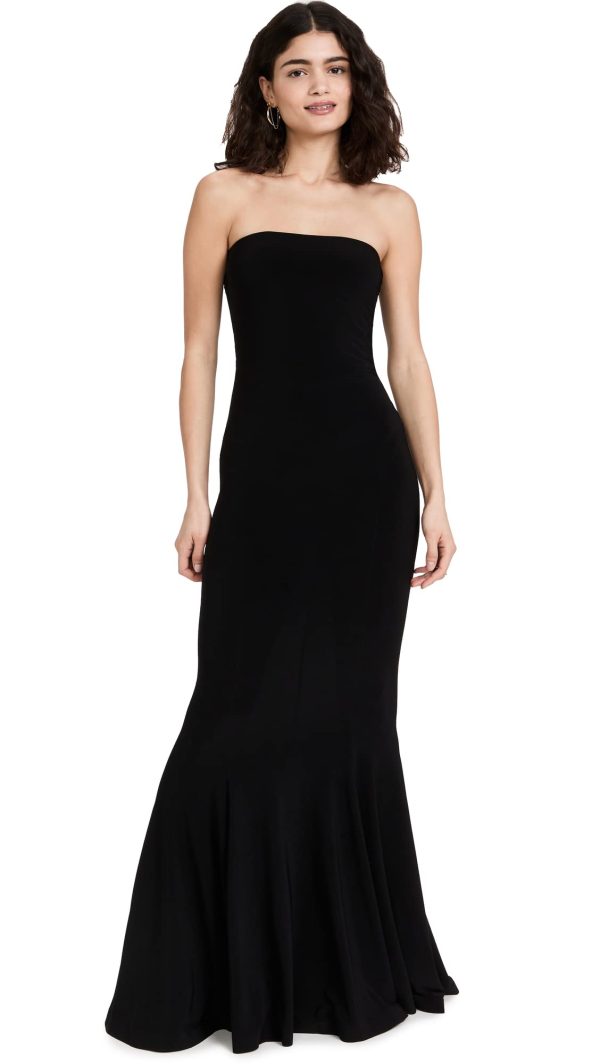 Women's Strapless Fishtail Gown