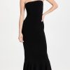 Women's Strapless Fishtail Gown