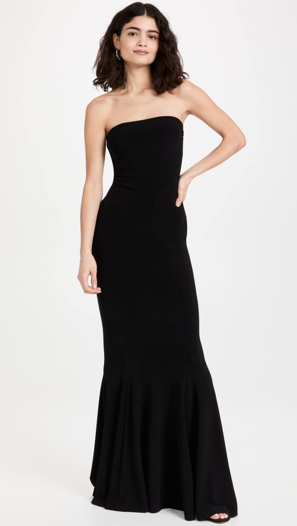 Women's Strapless Fishtail Gown