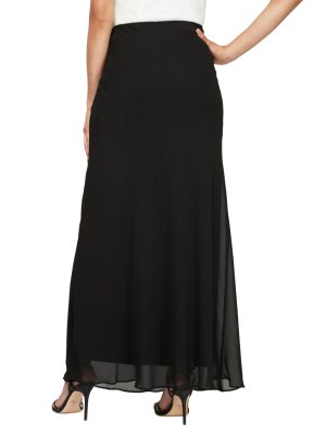 Women's Long Maxi Skirt (Regular and Petite)