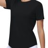 Women's Workout Short Sleeve Breathable T-Shirts Athletic Yoga Tee Tops