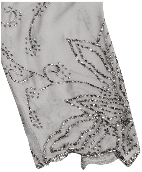 Women's BOAD Neck Asymetrical Beaded Dress