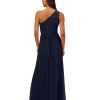 Women's One Shoulder Chiffon Gown