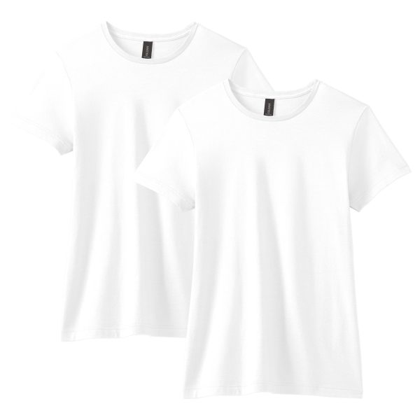 Women's Softstyle Cotton T-Shirt, Style G64000l, Multipack