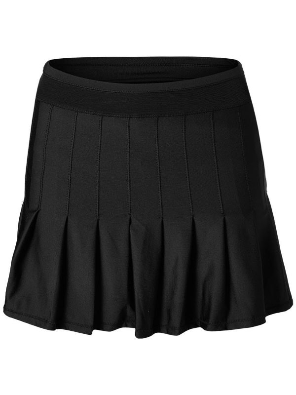 Long Retro Pleated Skirt