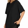 Women's Oversized T Shirts Short Sleeve Crewneck Loose Fit Tops Summer Basic Tee