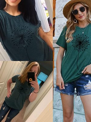 Women's Sunflower Graphic Shirts Sunflower Pattern Print Tank Tops Casual Sleeveless Summer Tops Holiday Tee Shirt