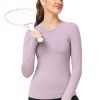 Quick-Drying Running Long Sleeve Shirt for Women Workout Shirts