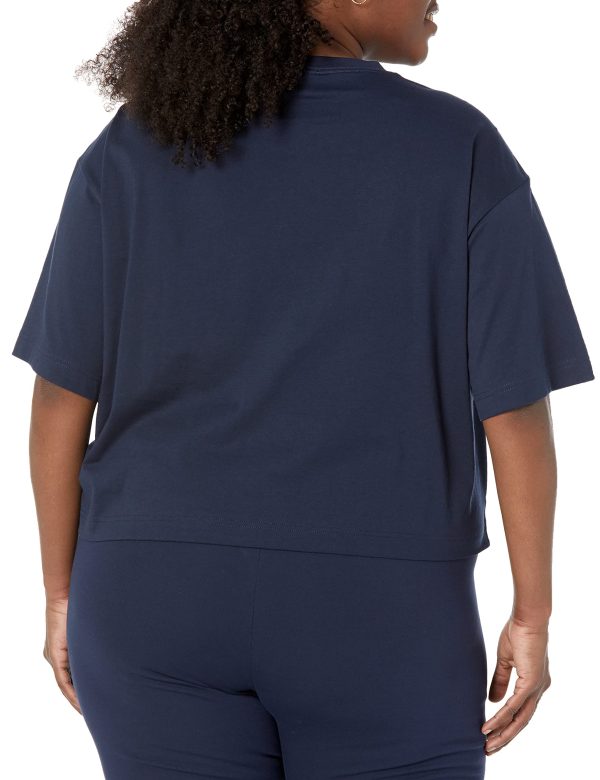 Women's Organic Cotton Drop Shoulder Relaxed Boxy Short-Sleeve T-Shirt (Available in Plus Size)