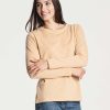 4 Pack: Women's Cotton Classic-Fit Long-Sleeve Crewneck T-Shirt (Available in Plus Size)