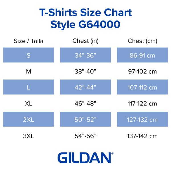 Adult Softstyle Cotton T-Shirt, Style G64000, Multipack