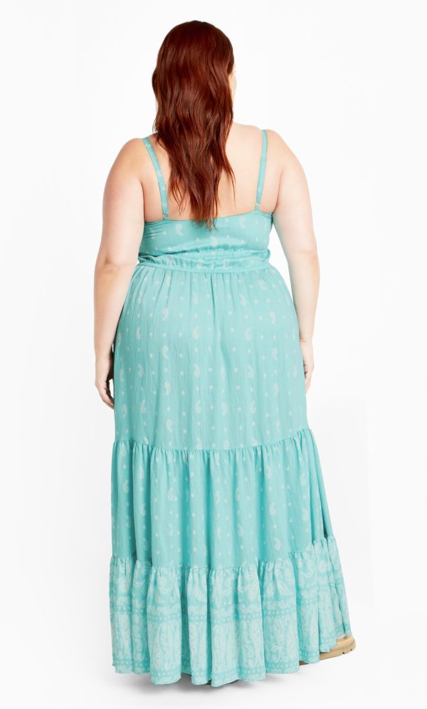 Women's Apparel Women's Plus Size Harlow Border Maxi Dress