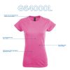 Women's Softstyle Cotton T-Shirt, Style G64000l, Multipack