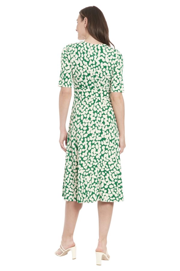 Flattering Fit-and-Flare Midi Cocktail, Wedding Guest, Summer, and Work Dresses for Women