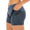 Women's Lined Breeze Skort - Lightweight, Breathable Sun Protection UPF 50+ Casual Skort with Bamboo Viscose Liner
