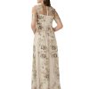 Women's Long Embroidered Dress