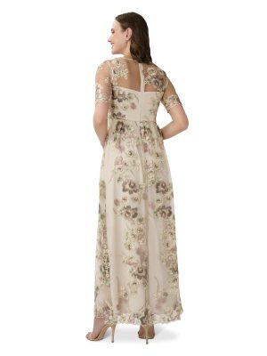 Women's Long Embroidered Dress