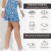Glide Skort for Women - Athletic Golf Skirt with Shorts & Pockets - Comfortable Active Wear for Tennis or Any Sports