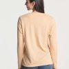 4 Pack: Women's Cotton Classic-Fit Long-Sleeve Crewneck T-Shirt (Available in Plus Size)