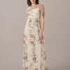 Women's Long Embroidered Dress