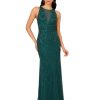 Women's Bead Halter Long Dress