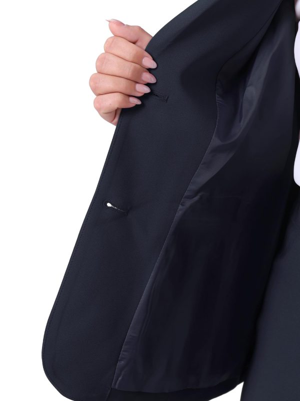 Plus Size Blazer and Skirt Suit Sets for Women 2 Piece Outfits Business Casual Suit Sets