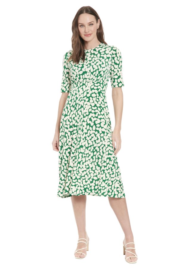 Flattering Fit-and-Flare Midi Cocktail, Wedding Guest, Summer, and Work Dresses for Women