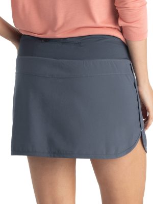 Women's Lined Breeze Skort - Lightweight, Breathable Sun Protection UPF 50+ Casual Skort with Bamboo Viscose Liner
