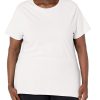 Women's Plus-Size Short Sleeve Crew Neck Tee