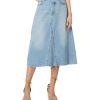 Women's Hr A-line Deconstructed Midi Skirt