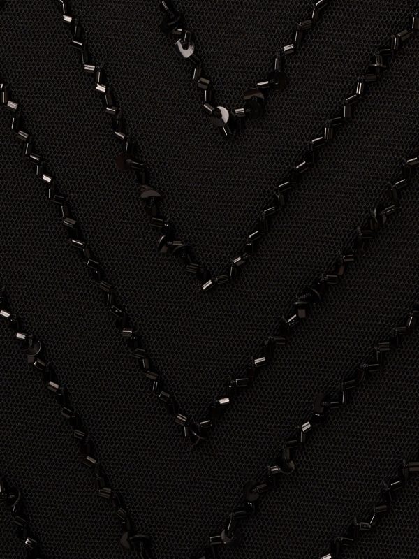 Women's Beaded Halter Long Dress