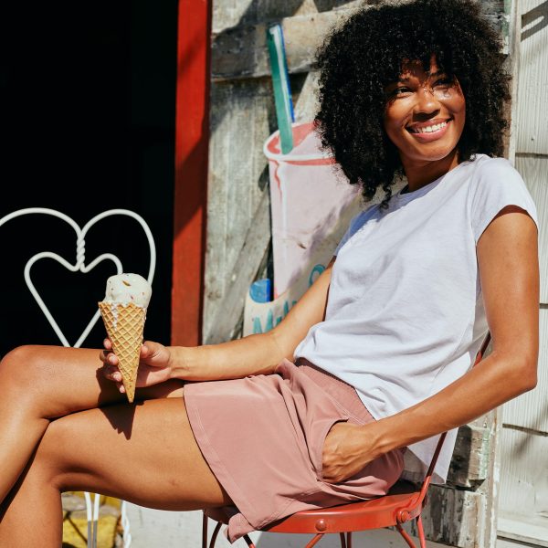 Women's Pull-On Breeze Skirt - UPF 50+ Sun Protection Casual Skirt for Women - Athletic, Travel, Golf