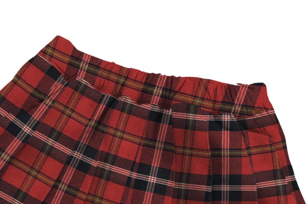 Girls Womens Pleated Mini Skirt Short High Waist School Uniform, 2Years - 4XL