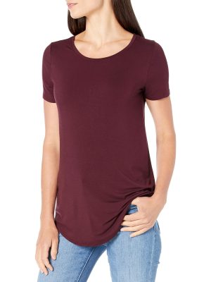 Women's Short-Sleeve Scoopneck Tunic, Pack of 2