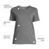 Women's Relaxed American-Grown Supima Cotton Crew Neck T-Shirt