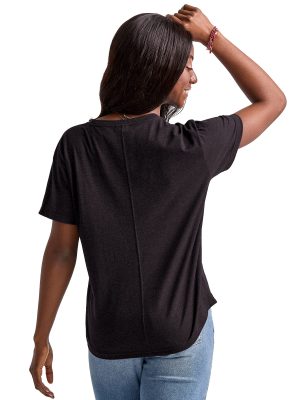 Women's Tri-Blend Relaxed Fit T-Shirt, Oversized Lightweight Tee, Available in Plus Size