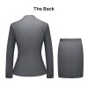 Women's Skirt Suit 2 Piece Set Business Office Suits for Women Dressy Professional Outfits