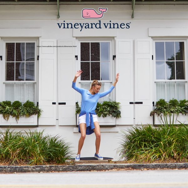 Women's Long-Sleeve Vintage Whale Pocket Tee